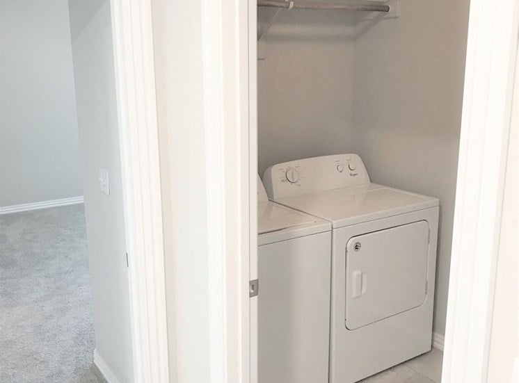 B3 (1-car) Laundry with side by side washer and dryer